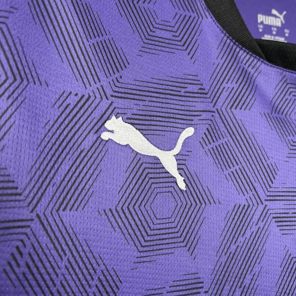 Camisa Al-Hilal Third Away 24/25 - Torcedor Masculina Roxa + Neymar 10 - Netmantos