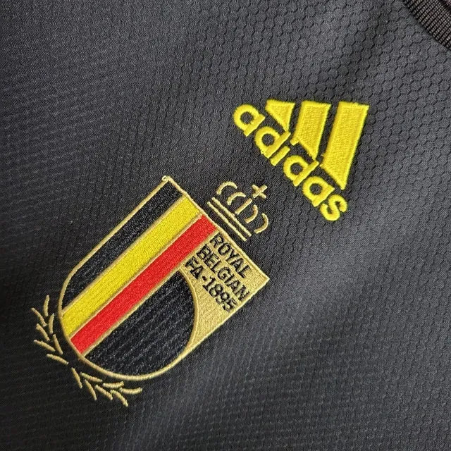 Camisa Bélgica Away 22/23 - Torcedor Masculina Preta - Netmantos