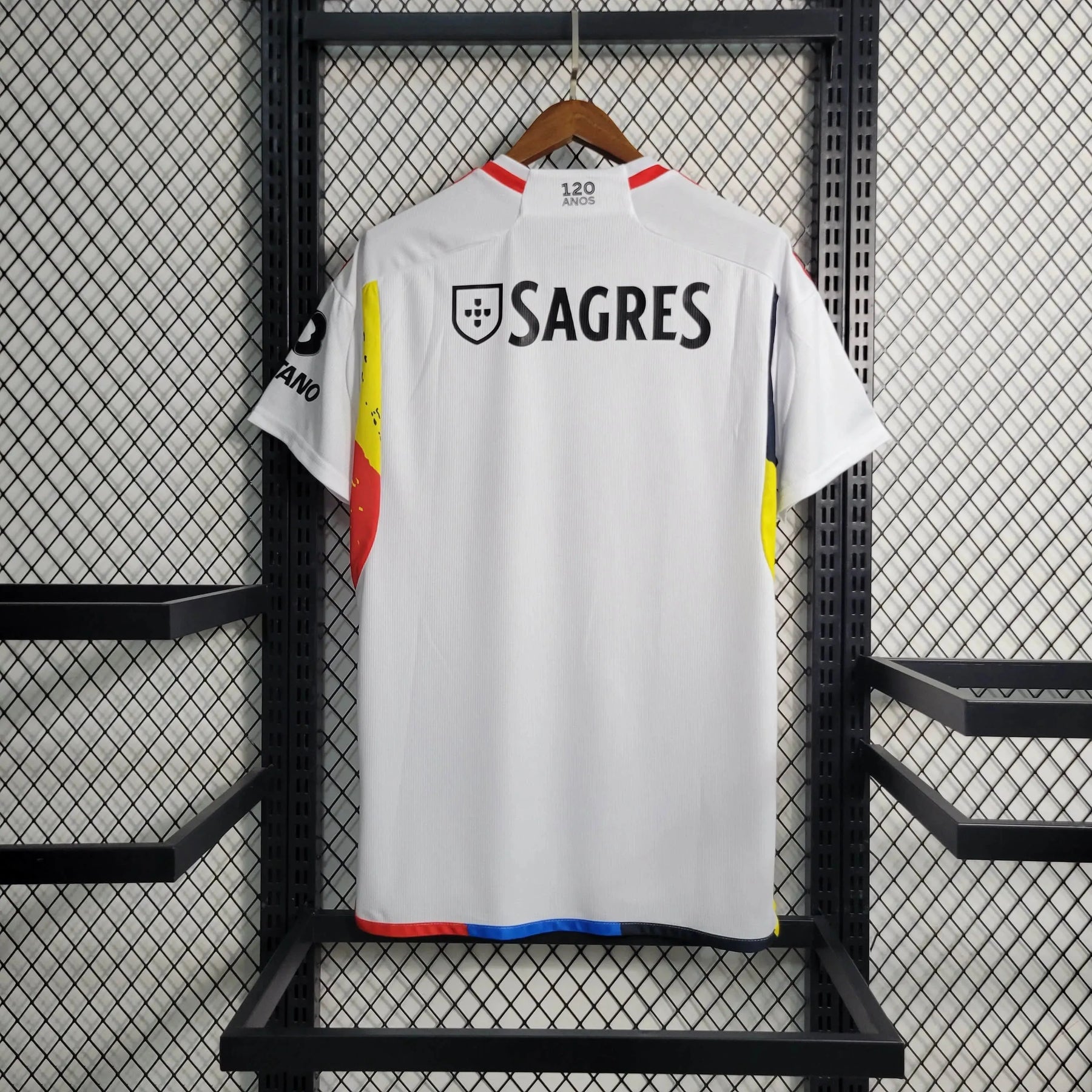 Camisa Benfica Away II 23/24 - Torcedor Masculina Branca - Netmantos