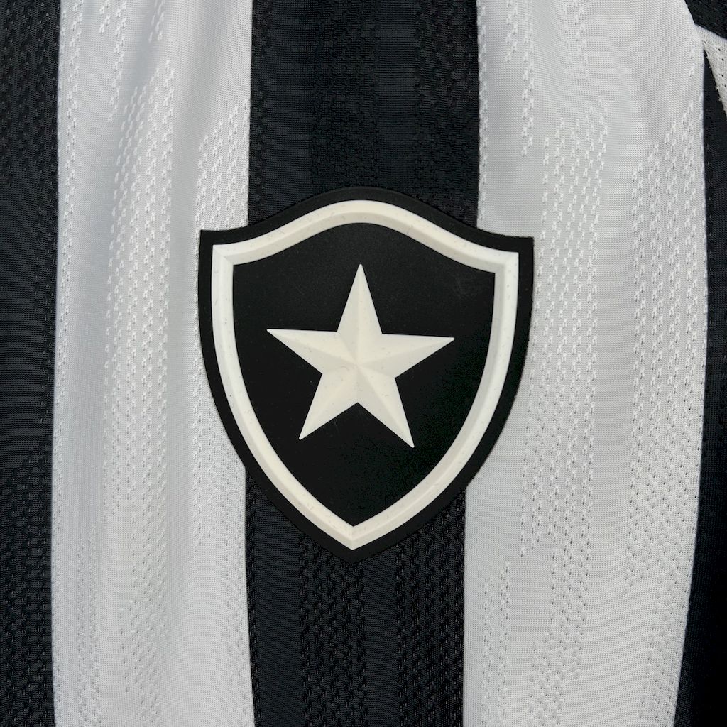 Bota Fogo Home Shirt 25/26 - Men's Striped Fan Shirt