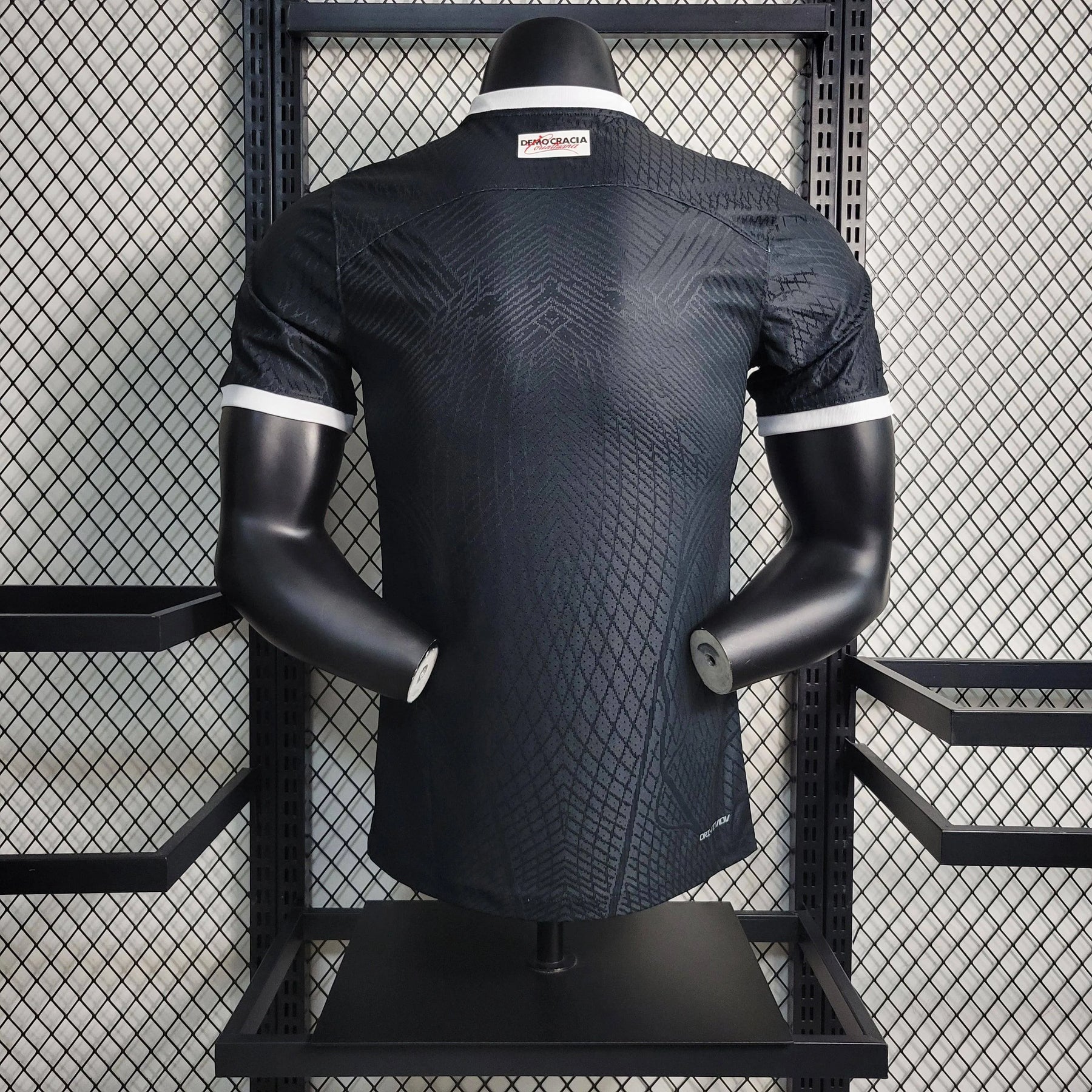 Camisa Timão Home 23/24 - Jogador Masculina Preta - Netmantos