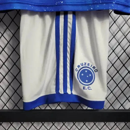 Camisa Cruzeiro Home 22/23 - Torcedor Infantil Azul - Netmantos