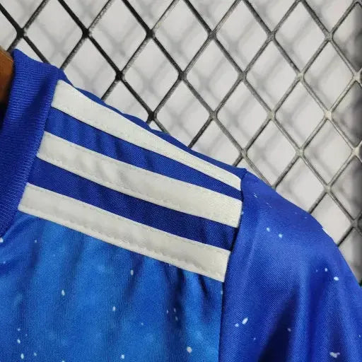 Camisa Cruzeiro Home 22/23 - Torcedor Infantil Azul - Netmantos