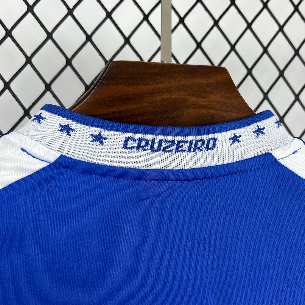 Cruzeiro Home Shirt 25/26 - Men's Fan Blue