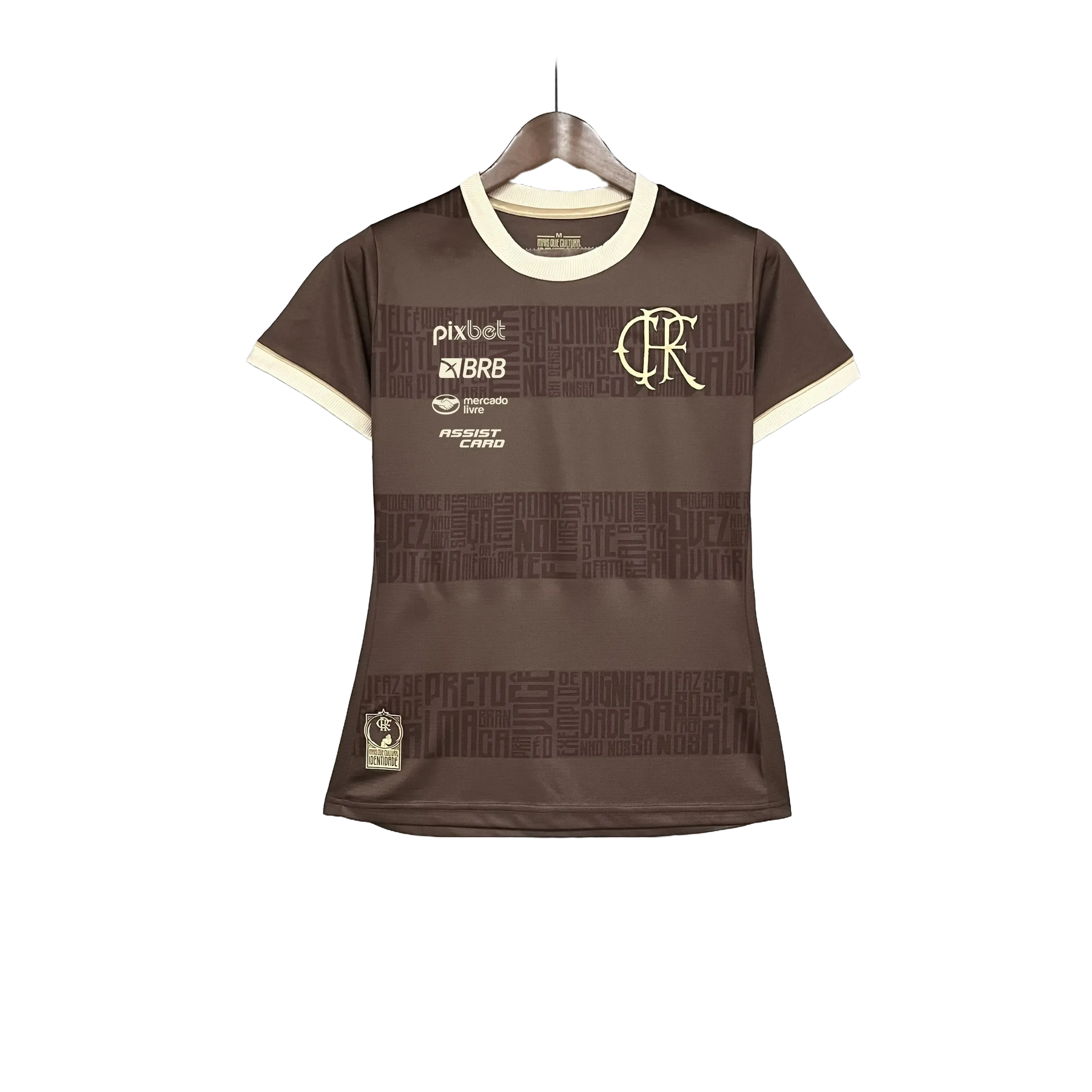Camisa Flamengo Identidade Novembro Negro 24/25 - Torcedor Feminina - Netmantos