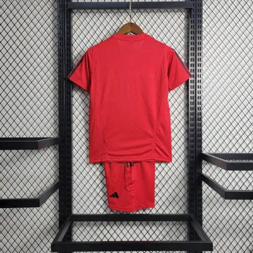 Camisa Flamengo Treino 23/24 - Torcedor Infantil Vermelha - Netmantos