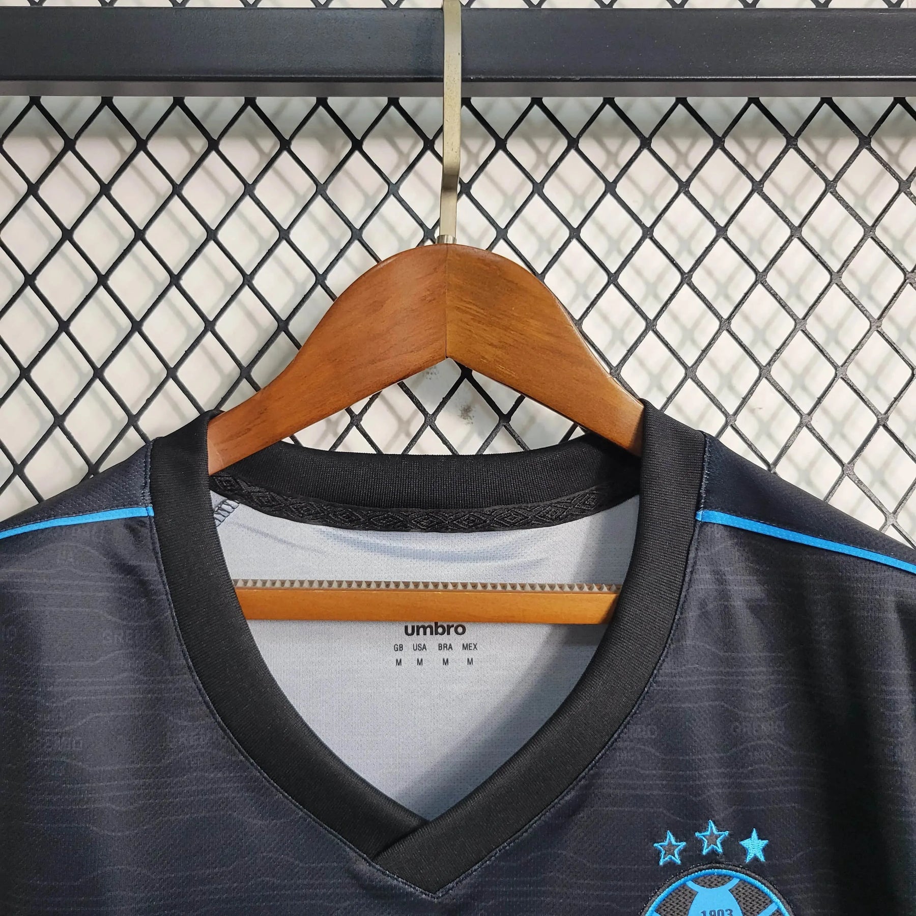 Camisa Grêmio Away II 23/24 - Torcedor Feminina Preta e Azul - Netmantos