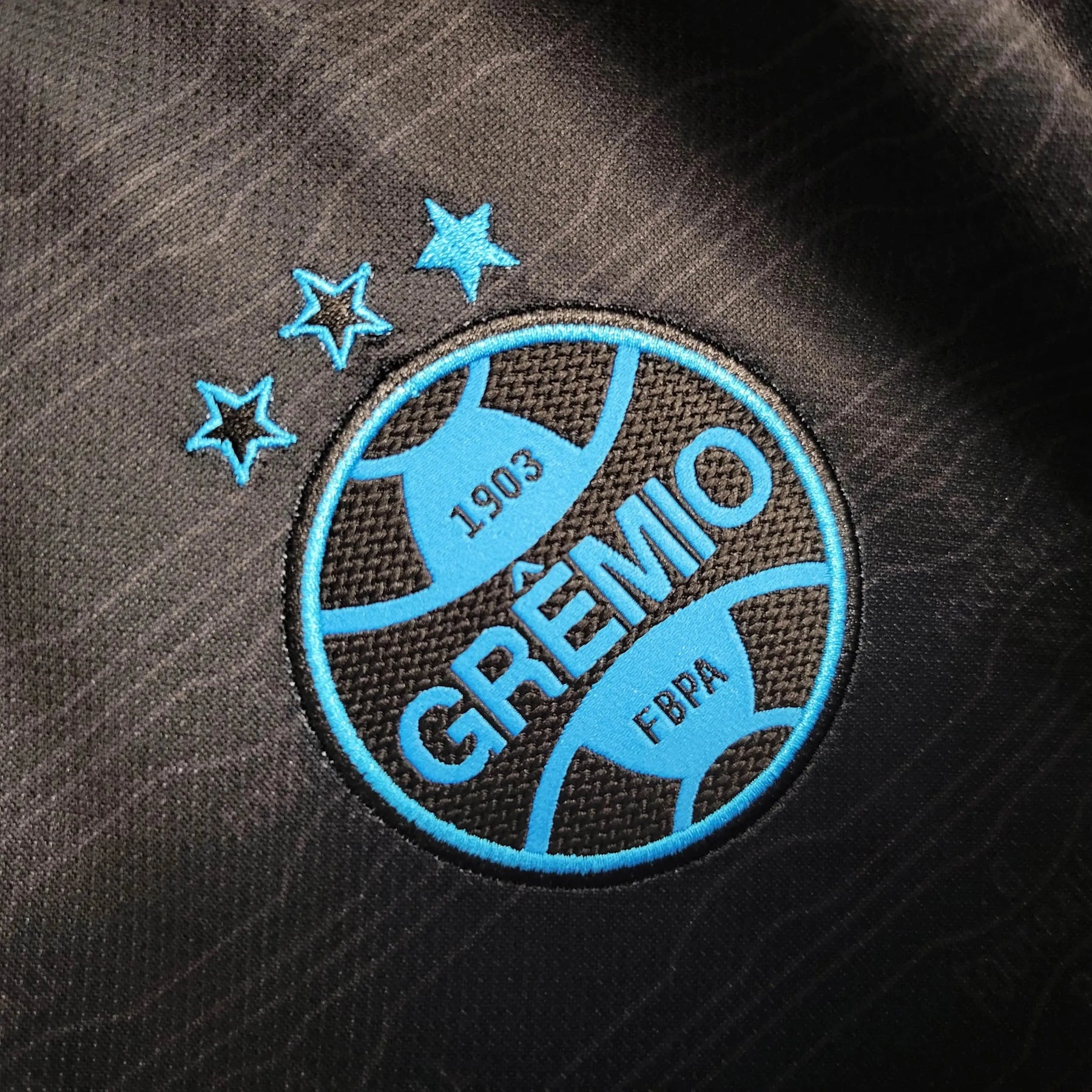 Camisa Grêmio Away II 23/24 - Torcedor Feminina Preta e Azul - Netmantos