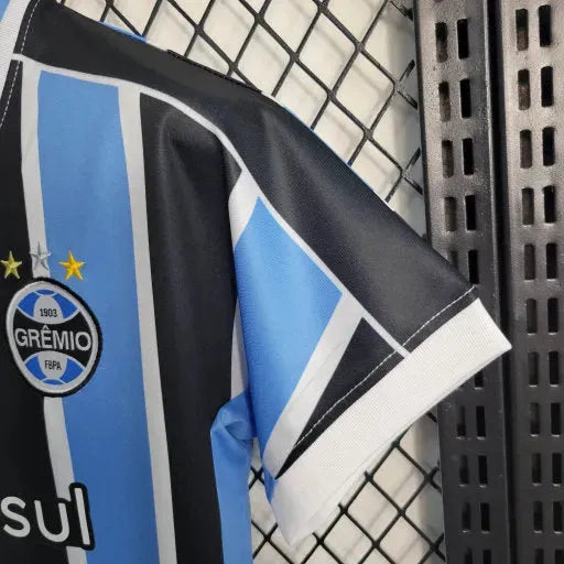 Camisa Grêmio Home 23/24 - Torcedor Infantil Azul - Netmantos