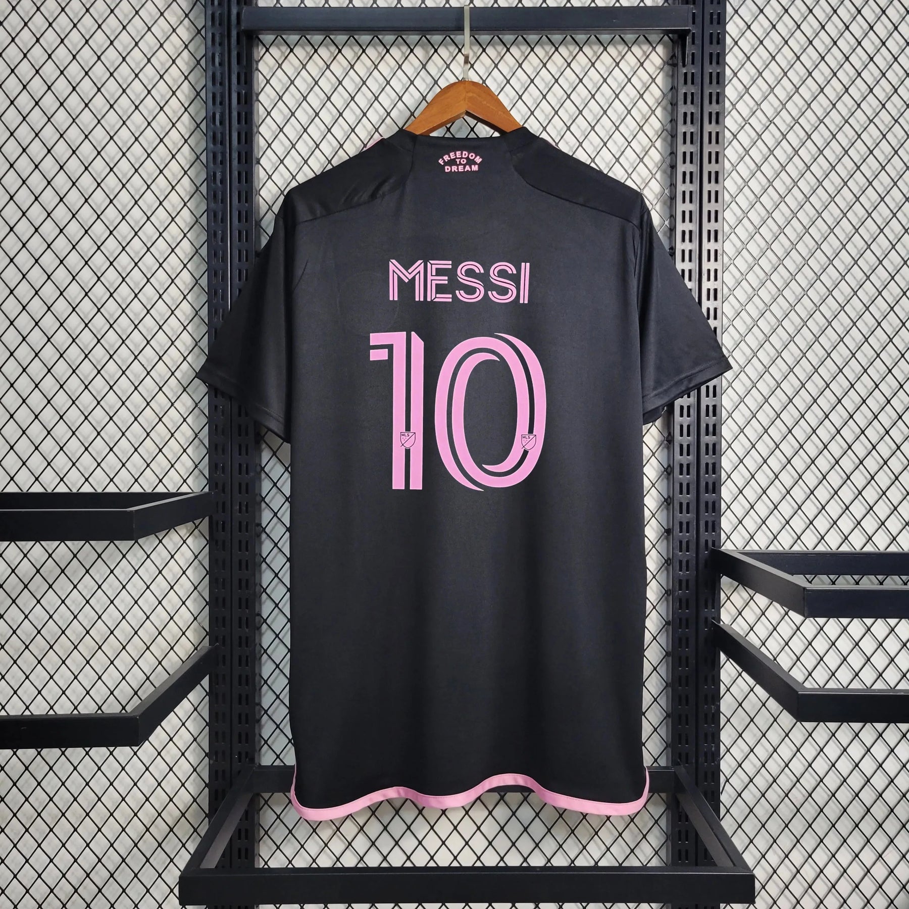 Camisa Inter Miami Away 23/24 - Torcedor Masculina Preta - Netmantos
