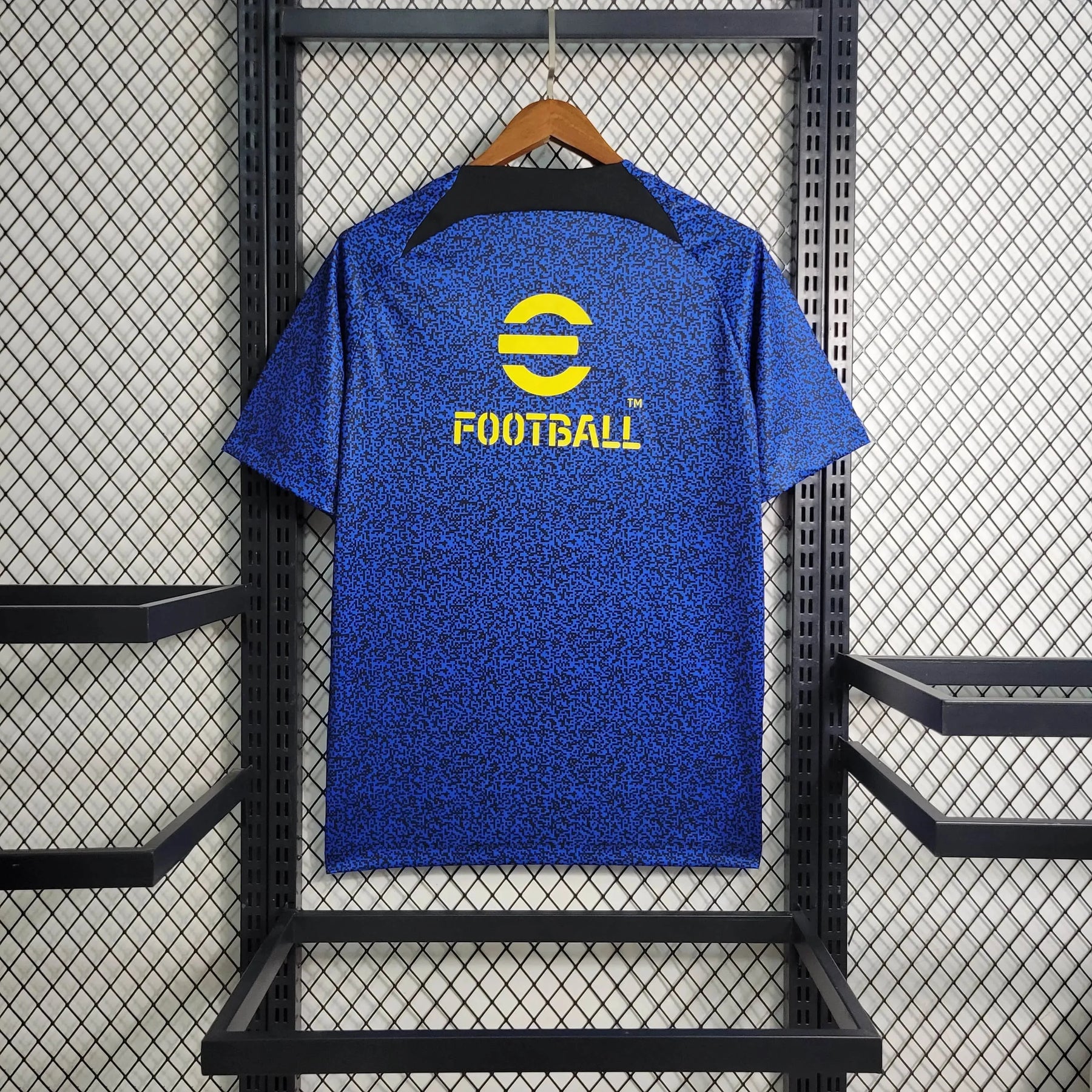 Camisa Inter de Milão Treino 23/24 - Torcedor Masculina Azul e Amarela - Netmantos