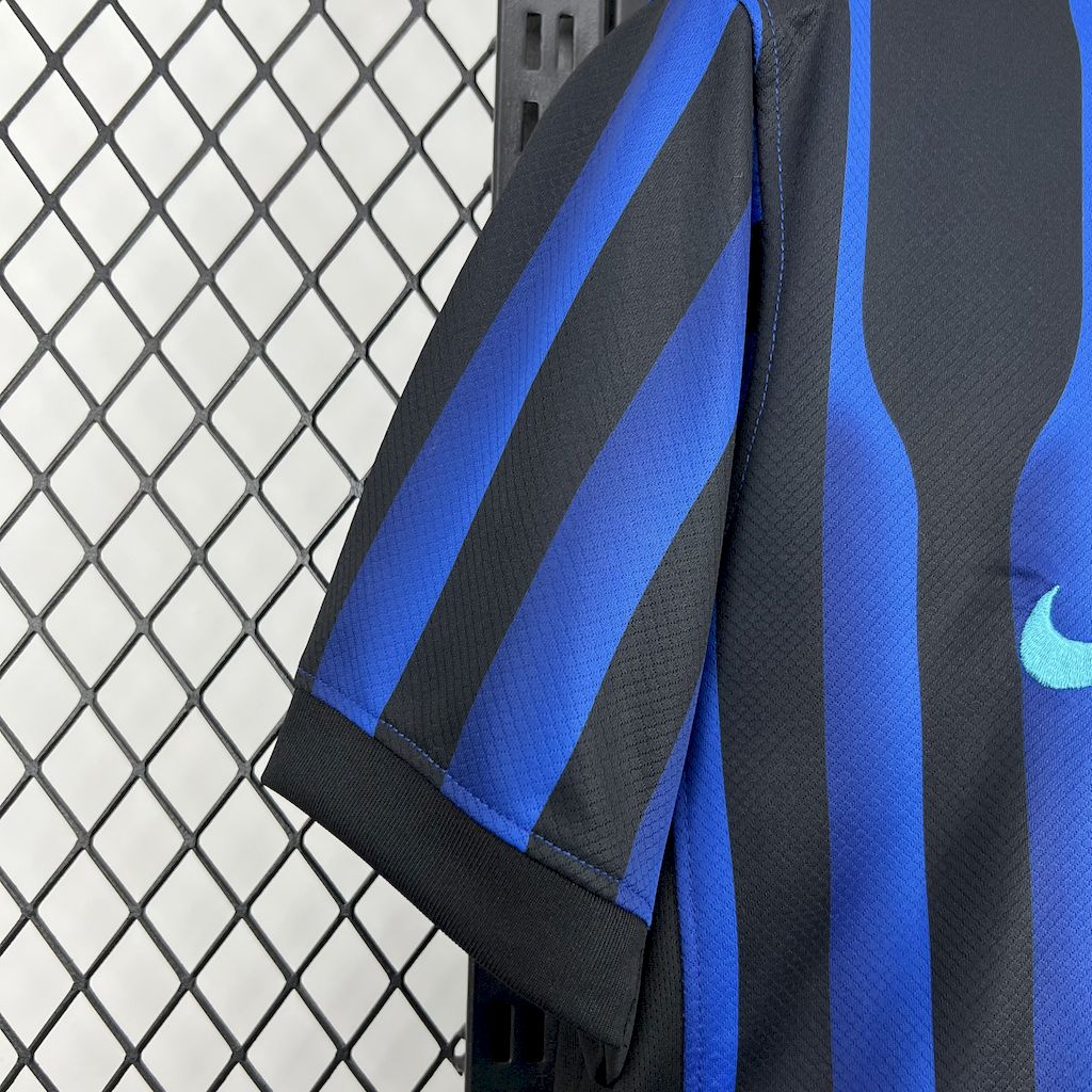 Inter Milan Home Shirt 25/26 - Men's Fan Shirt Blue and Black