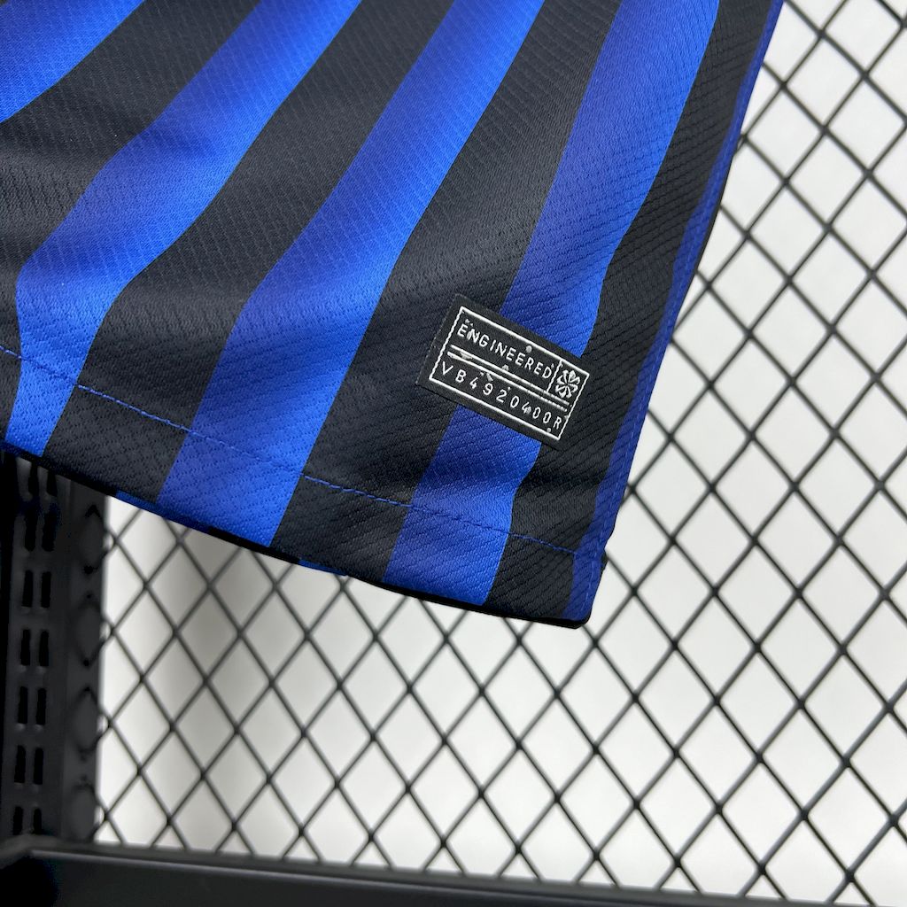 Inter Milan Home Shirt 25/26 - Men's Fan Shirt Blue and Black