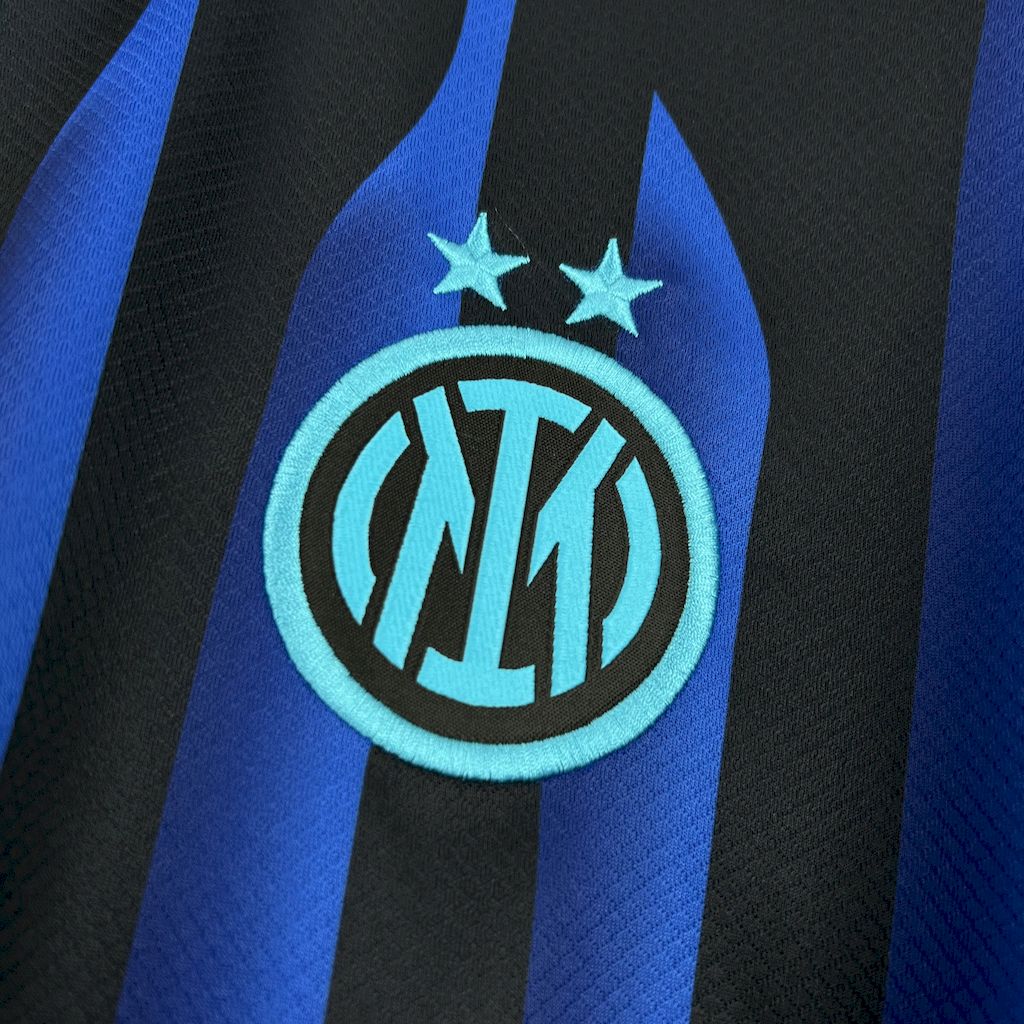 Inter Milan Home Shirt 25/26 - Men's Fan Shirt Blue and Black