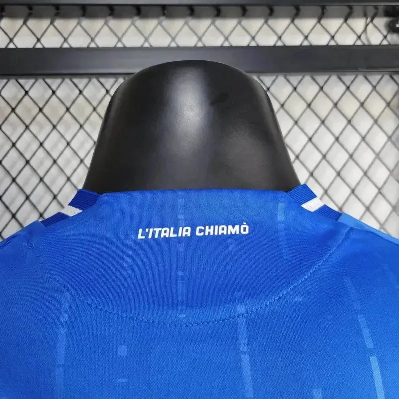 Camisa Itália Home 24/25 - Jogador Masculina Azul - Netmantos
