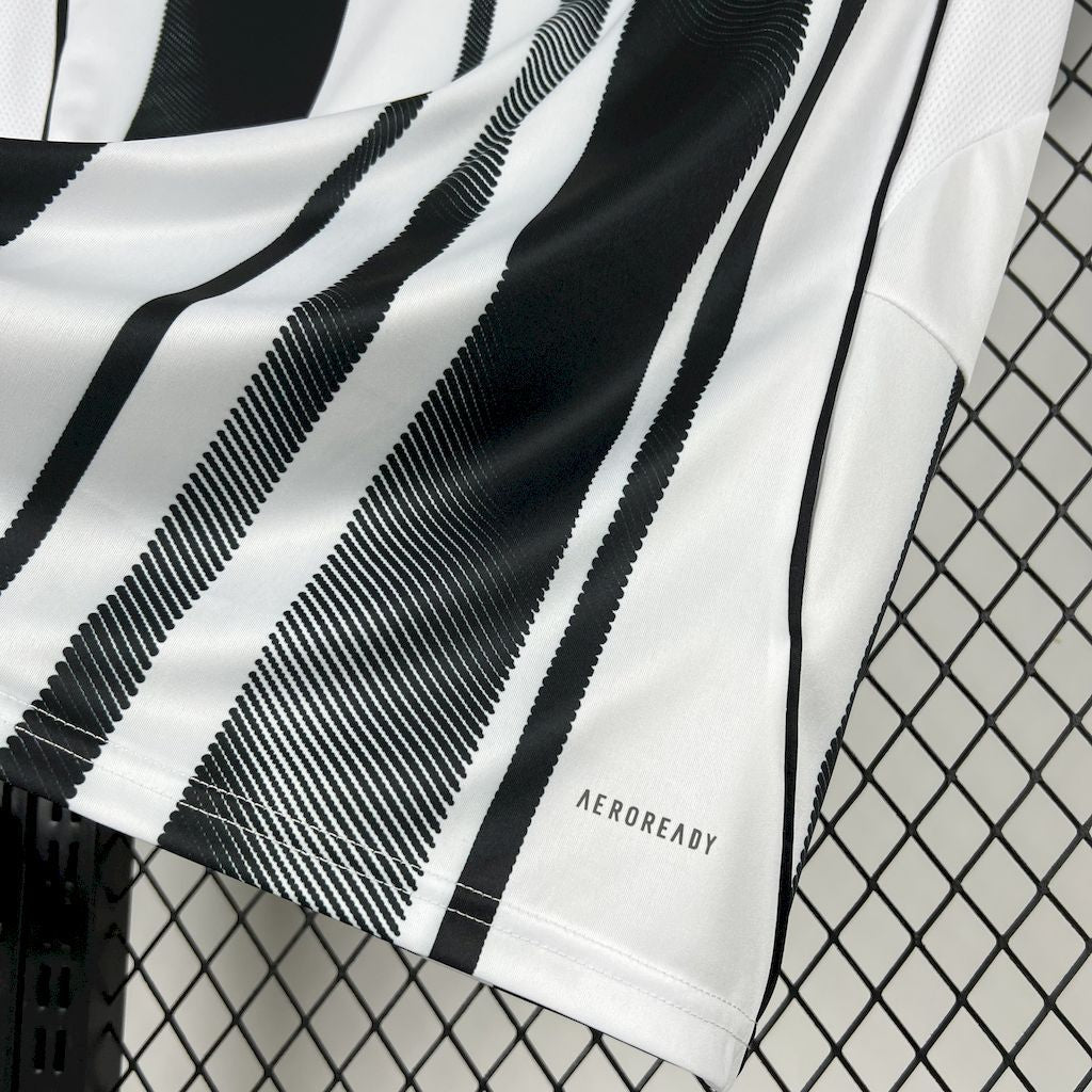 Juventus Home Shirt 25/26 - Men's Fan Shirt Black and White