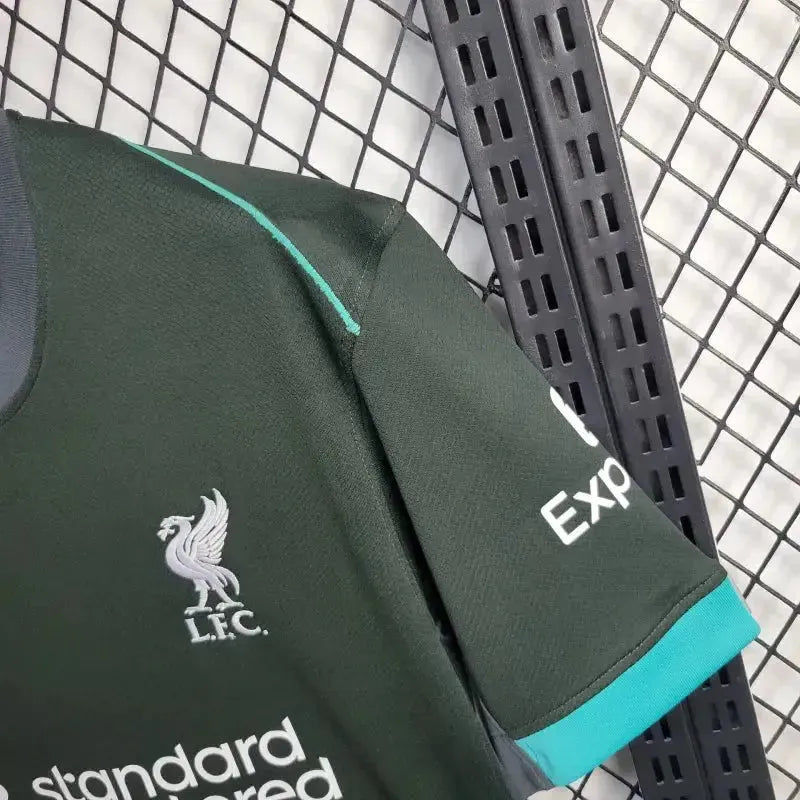 Camisa Liverpool Away 24/25 - Torcedor Masculina Preta - Netmantos