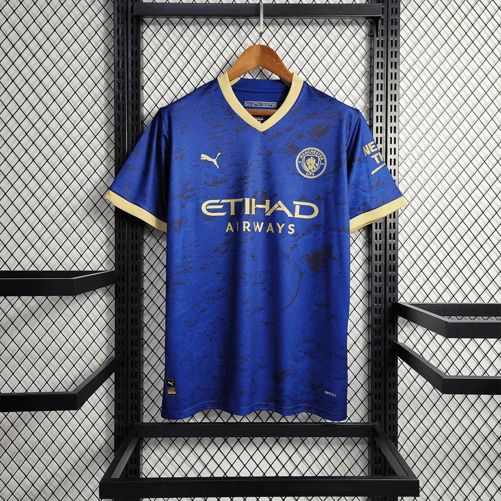 Camisa Manchester City Edição Especial 23/24 - Torcedor Masculina Azul - Netmantos