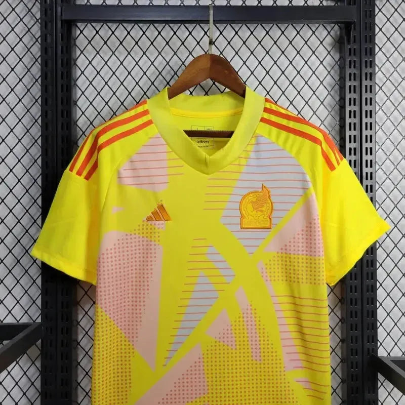 Camisa México Goleiro 24/25 - Torcedor Masculina Amarela - Netmantos