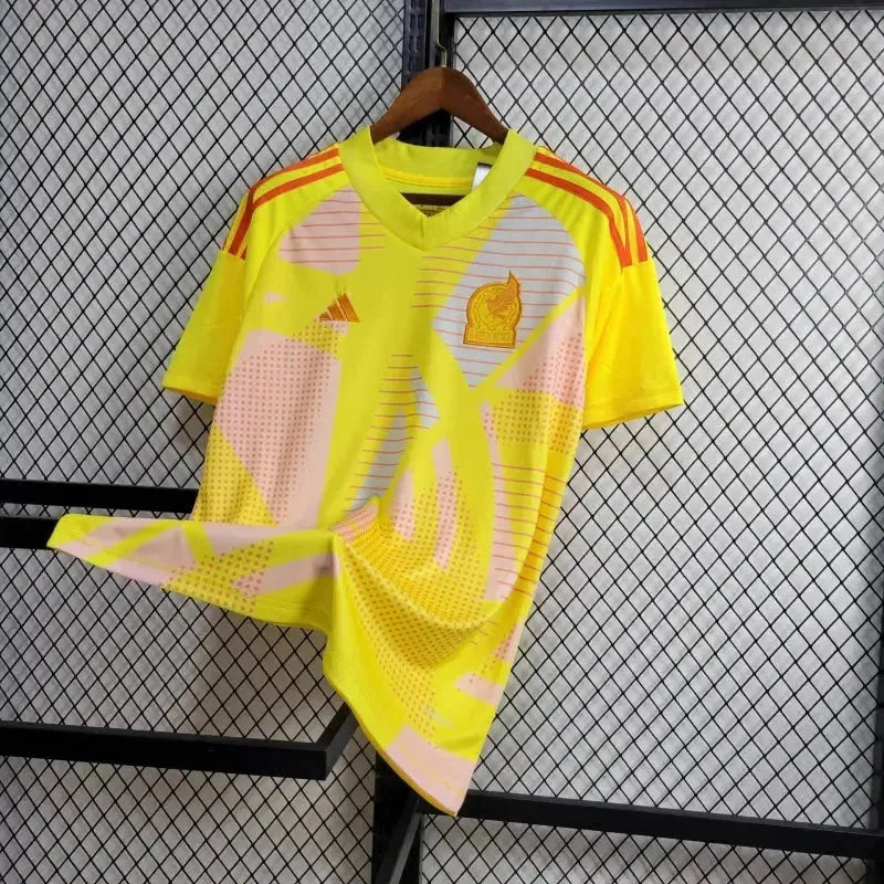 Camisa México Goleiro 24/25 - Torcedor Masculina Amarela - Netmantos