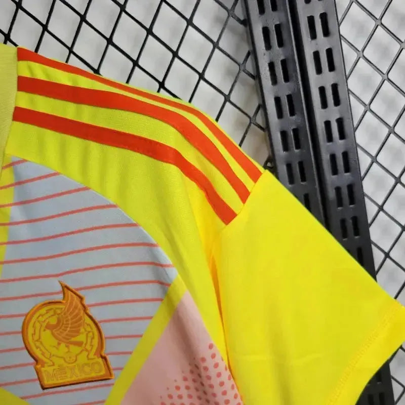 Camisa México Goleiro 24/25 - Torcedor Masculina Amarela - Netmantos