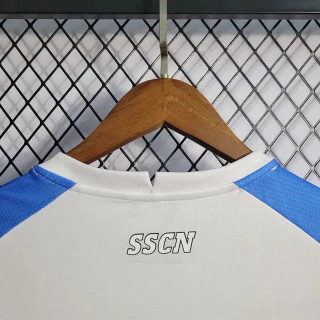 Camisa Napoli Away 22/23 - Torcedor Masculina Branca - Netmantos