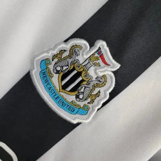 Camisa Newcastle United Home 23/24 - Torcedor Infantil Preta e Branca - Netmantos