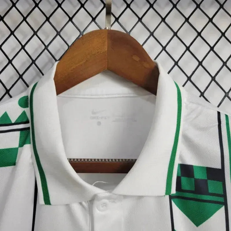 Camisa Nigéria 24/25 - Torcedor Masculina Branca - Netmantos