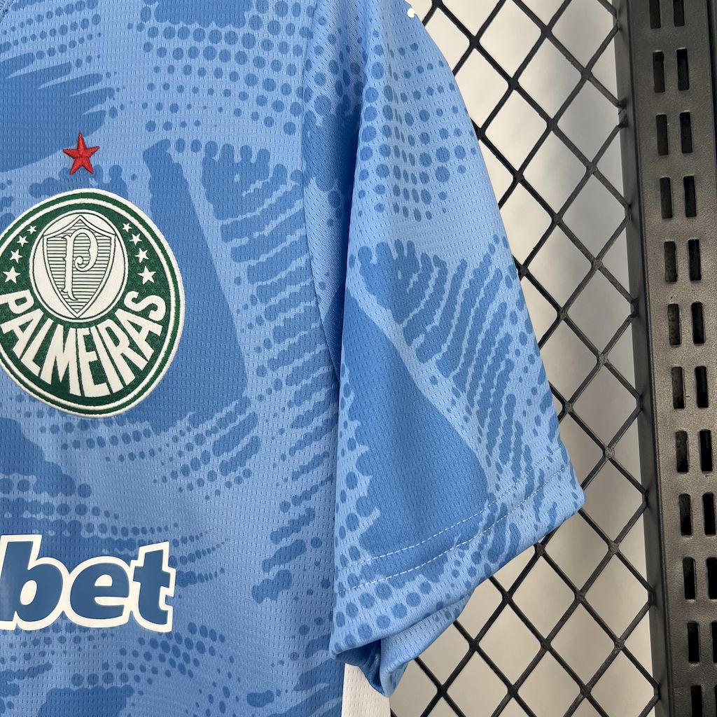 Palmeiras Goalkeeper Shirt 25/26 - Men's Fan Blue