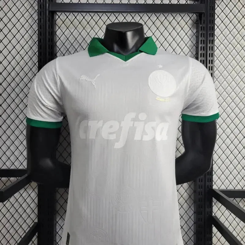 Palmeiras #SomosSociedade 24/25 Shirt - Men's Player All White Peace