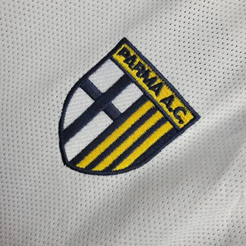 Camisa Parma Retrô Away 2003/04 - Torcedor Masculina Branca - Netmantos