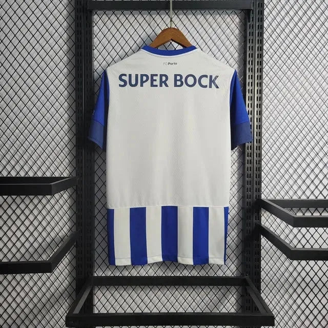 Camisa Porto Home 22/23 - Torcedor Masculina Azul e Branca - Netmantos