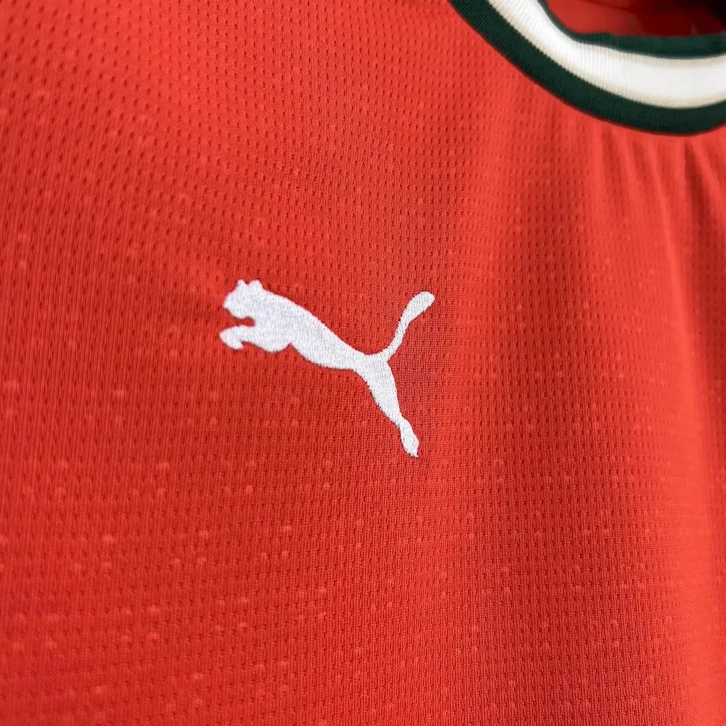 Camisa Portugal Home 25/26 - Torcedor Infantil Vermelha - Netmantos