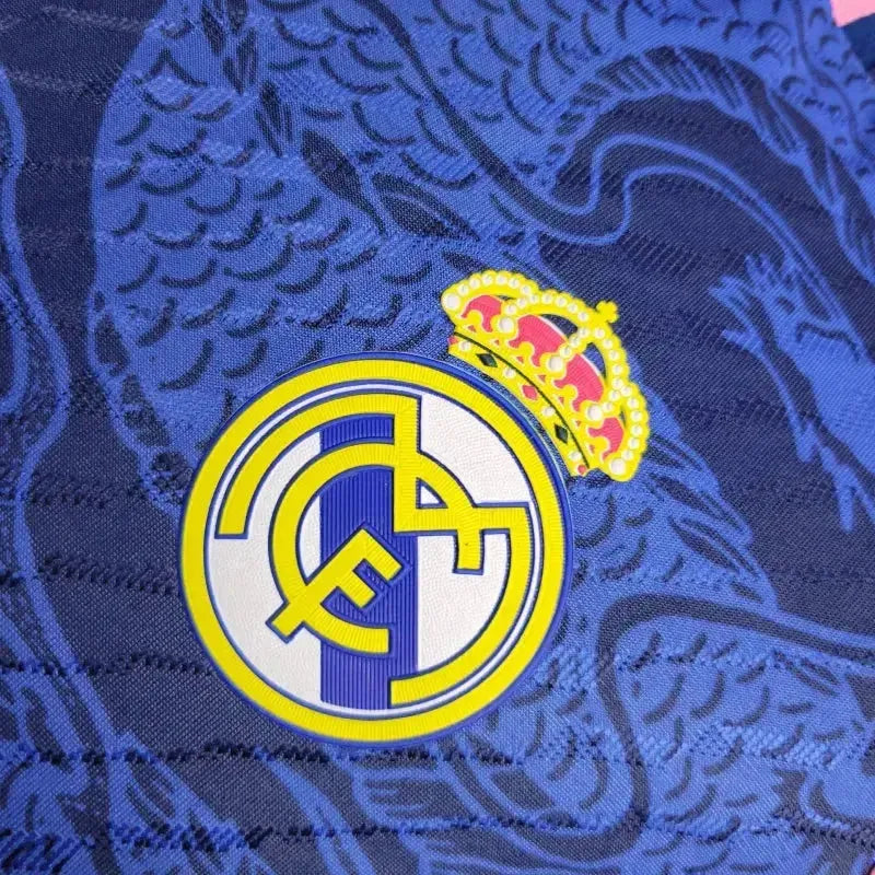 Camisa Real Madrid Edição Especial 24/25 - Jogador Masculina Dragão Azul - Netmantos