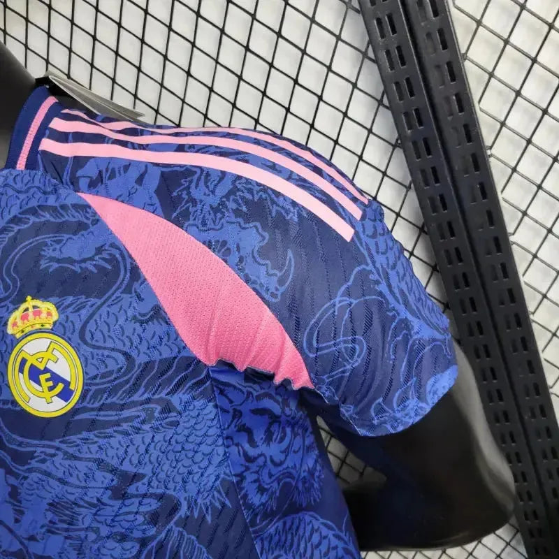 Camisa Real Madrid Edição Especial 24/25 - Jogador Masculina Dragão Azul - Netmantos