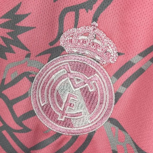 Real Madrid Hello Kitty Chinese Dragon 24/25 Shirt - Men's Fan Pink