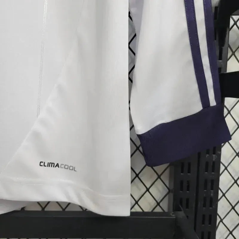 Camisa Real Madrid Home Retrô 2012/13 - Torcedor Masculina Branca Manga Longa - Netmantos
