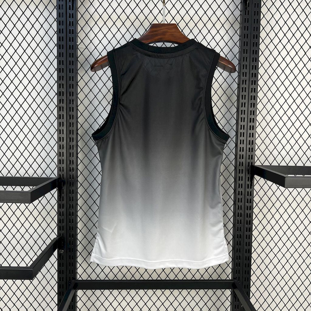 Timão DNA 25/26 Tank Top - Men's Fan Black and White