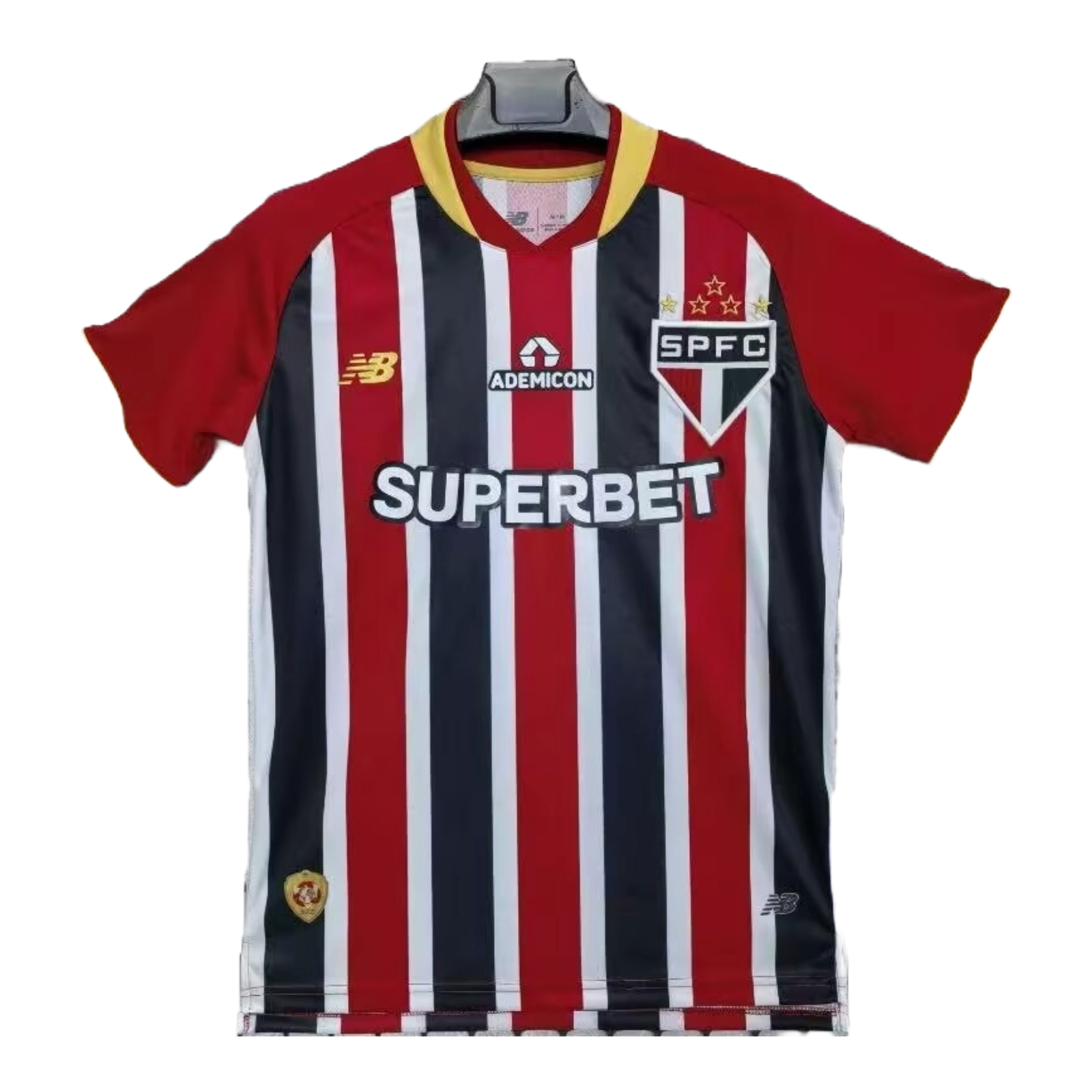 São Paulo Away Shirt 25/26 - Men's Fan Red + Sponsorships