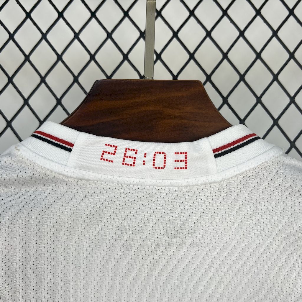 Sao Paulo Home Shirt 25/26 - Women's White Fan Shirt
