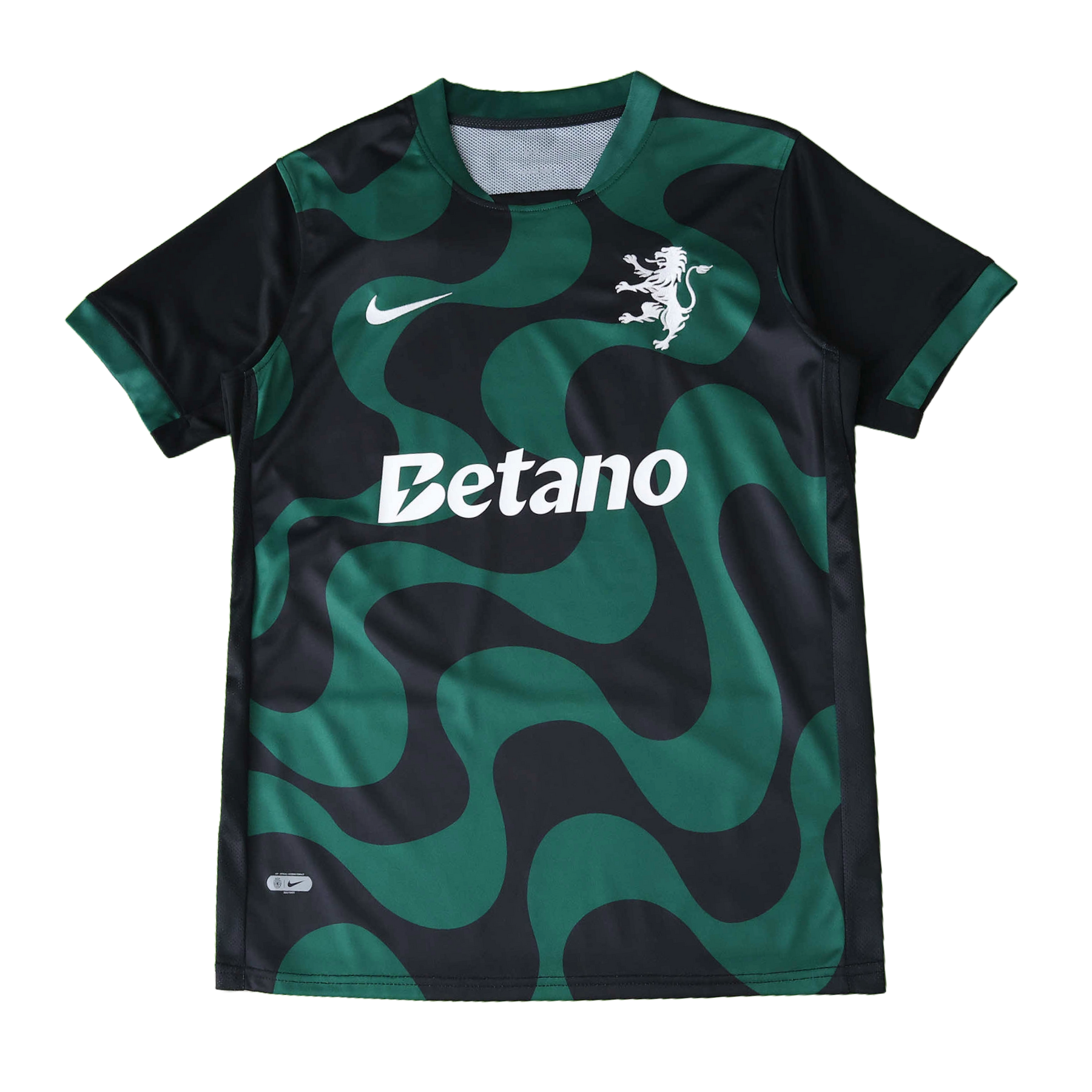 Sporting Third Away Shirt 25/26 - Men's Fan Black and Green