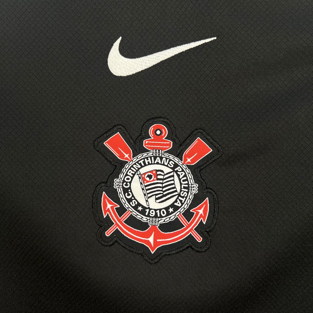 Timão Away Shirt 25/26 - Men's Fan Black