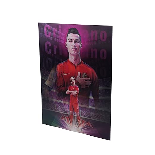 Poster 3D Cristiano Ronaldo - All Teams