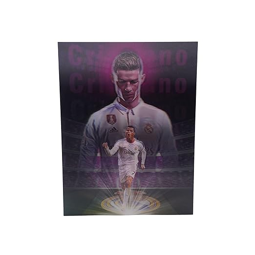Poster 3D Cristiano Ronaldo - All Teams