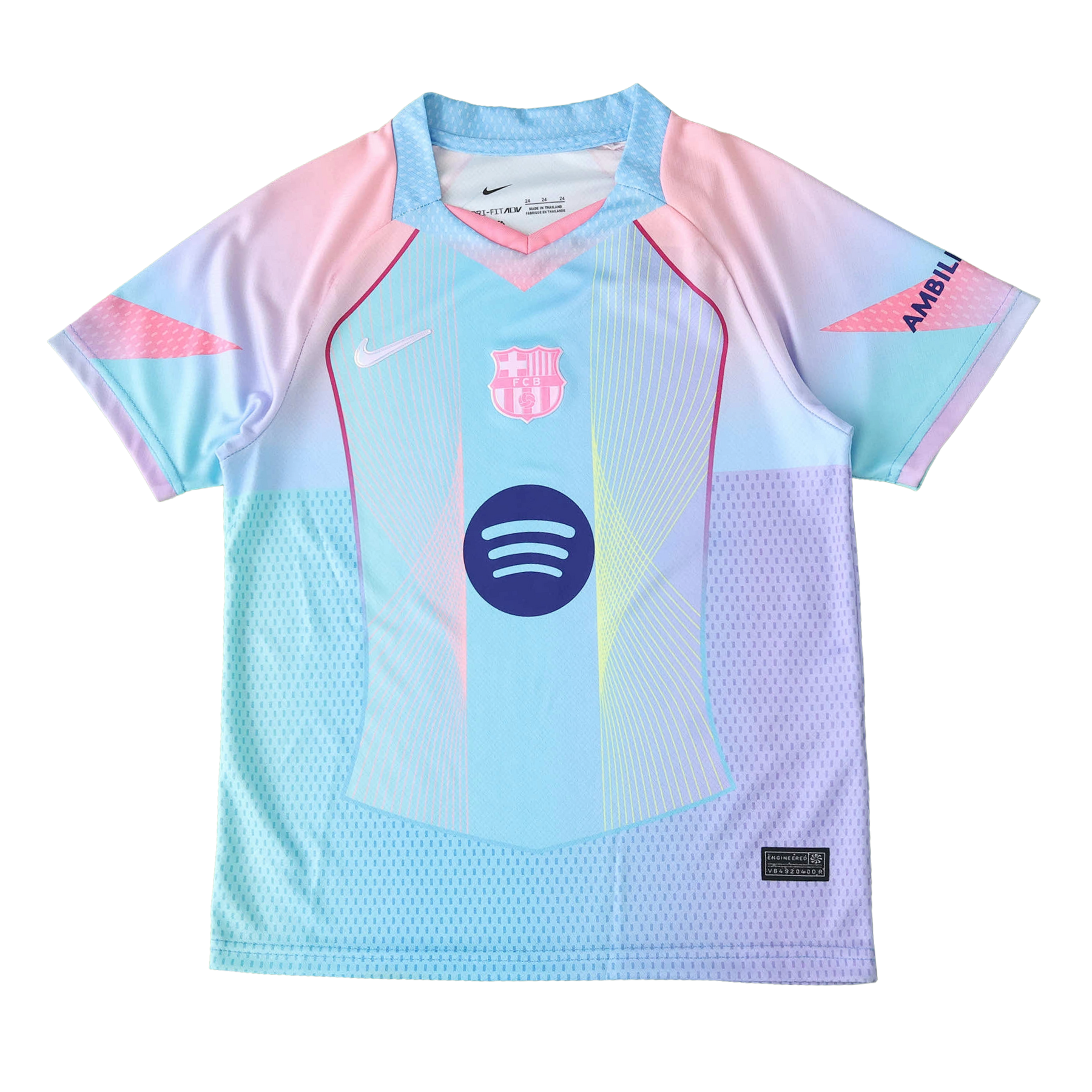 Barcelona Special Edition 25/26 Men's Fan Shirt - Blue Reflective