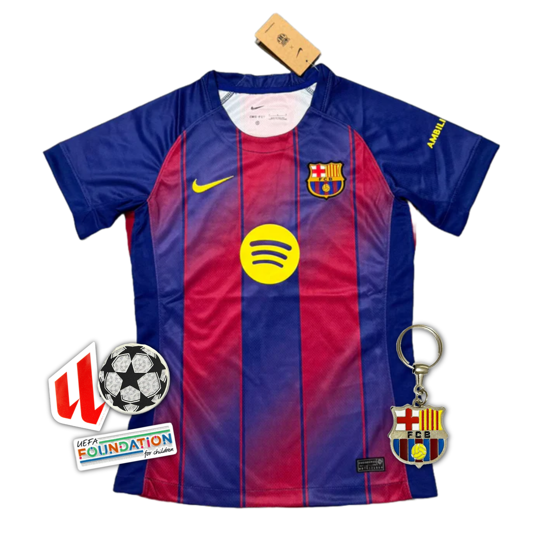 Barcelona Home Shirt 25/26 - Women's Fan Shirt