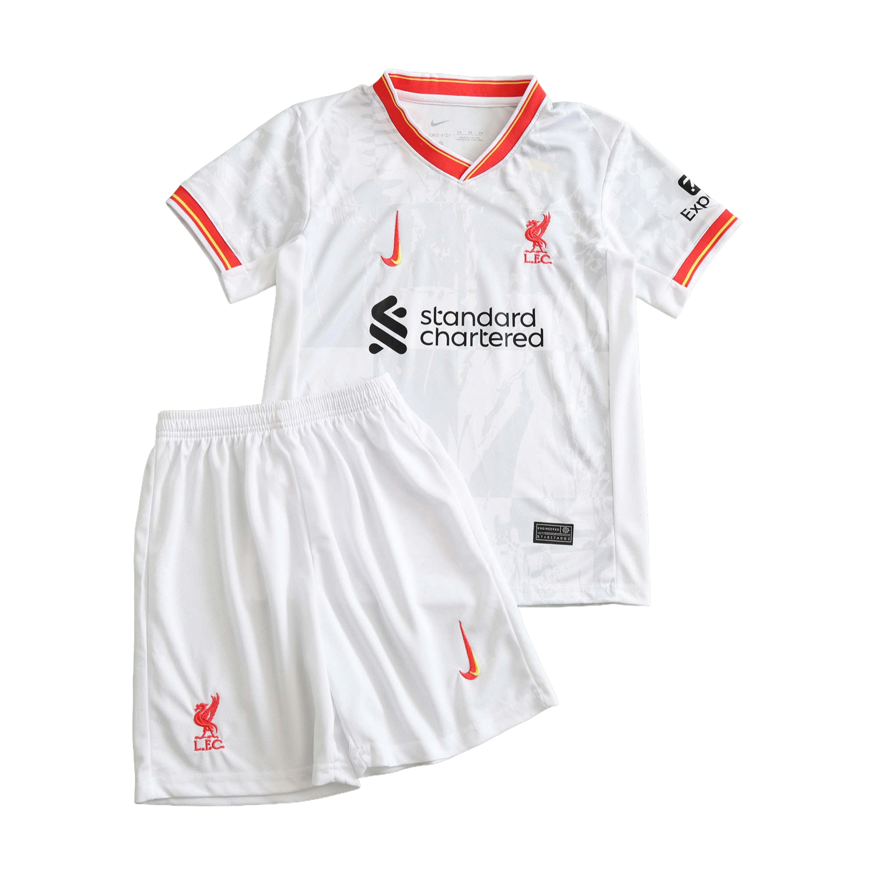 Liverpool Away 2 Shirt 24/25 - Kids Fan Shirt White