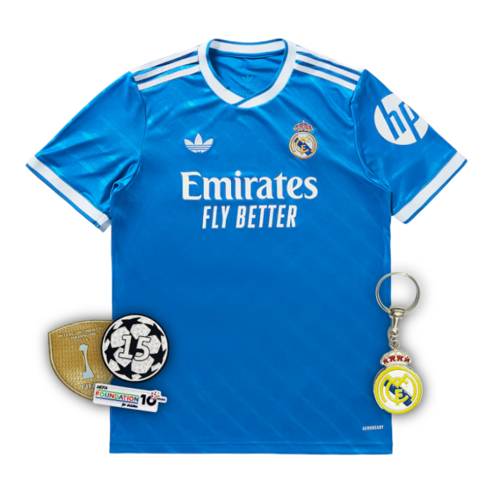 Real Madrid Third Away Shirt 25/26 - Men's Fan