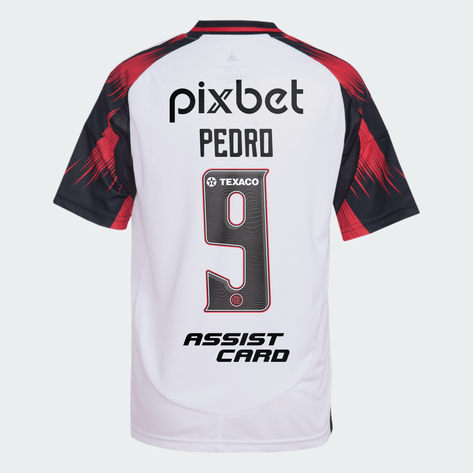 Flamengo Away Shirt 25/26 - Men's Player White + Sponsorships