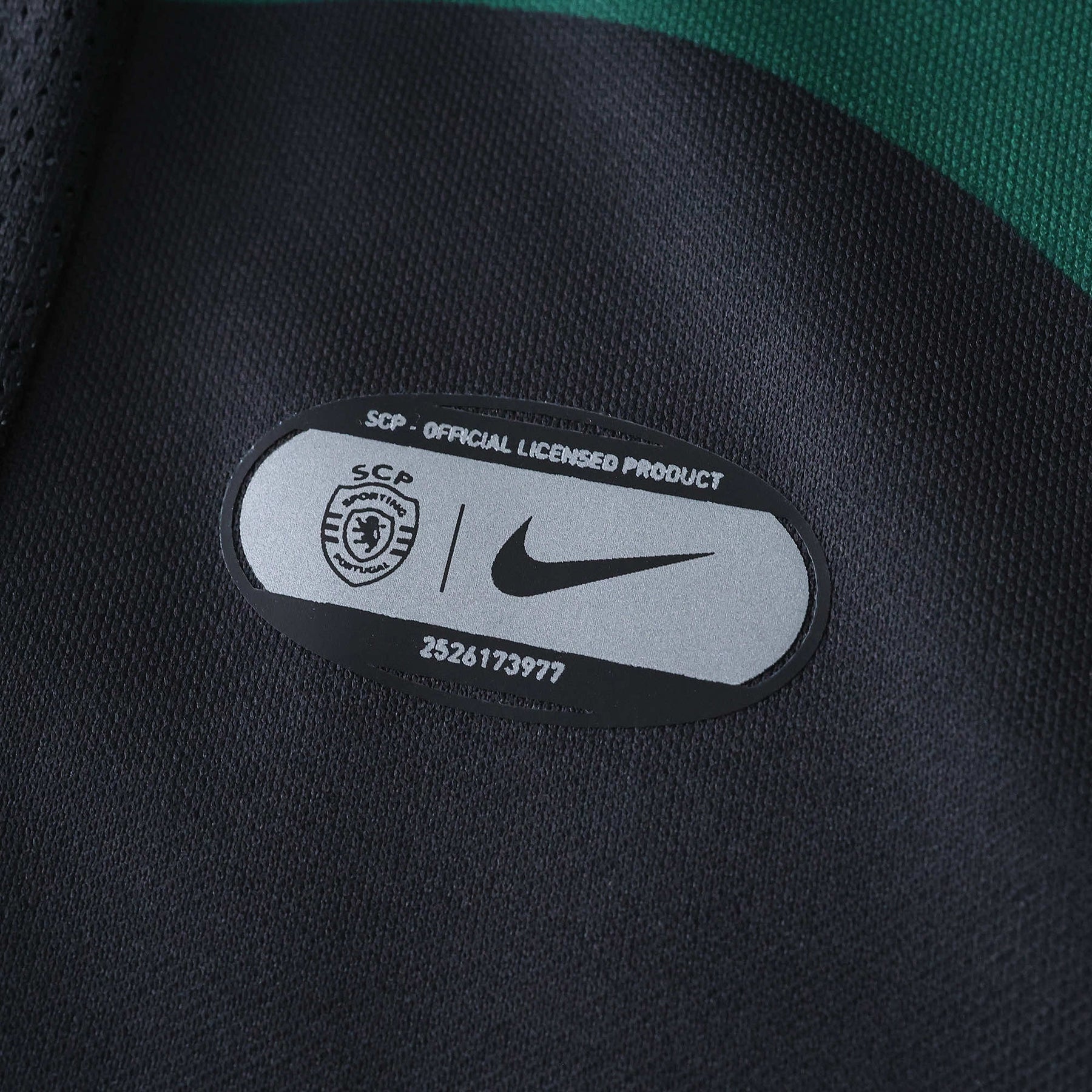 Sporting Third Away Shirt 25/26 - Men's Fan Black and Green